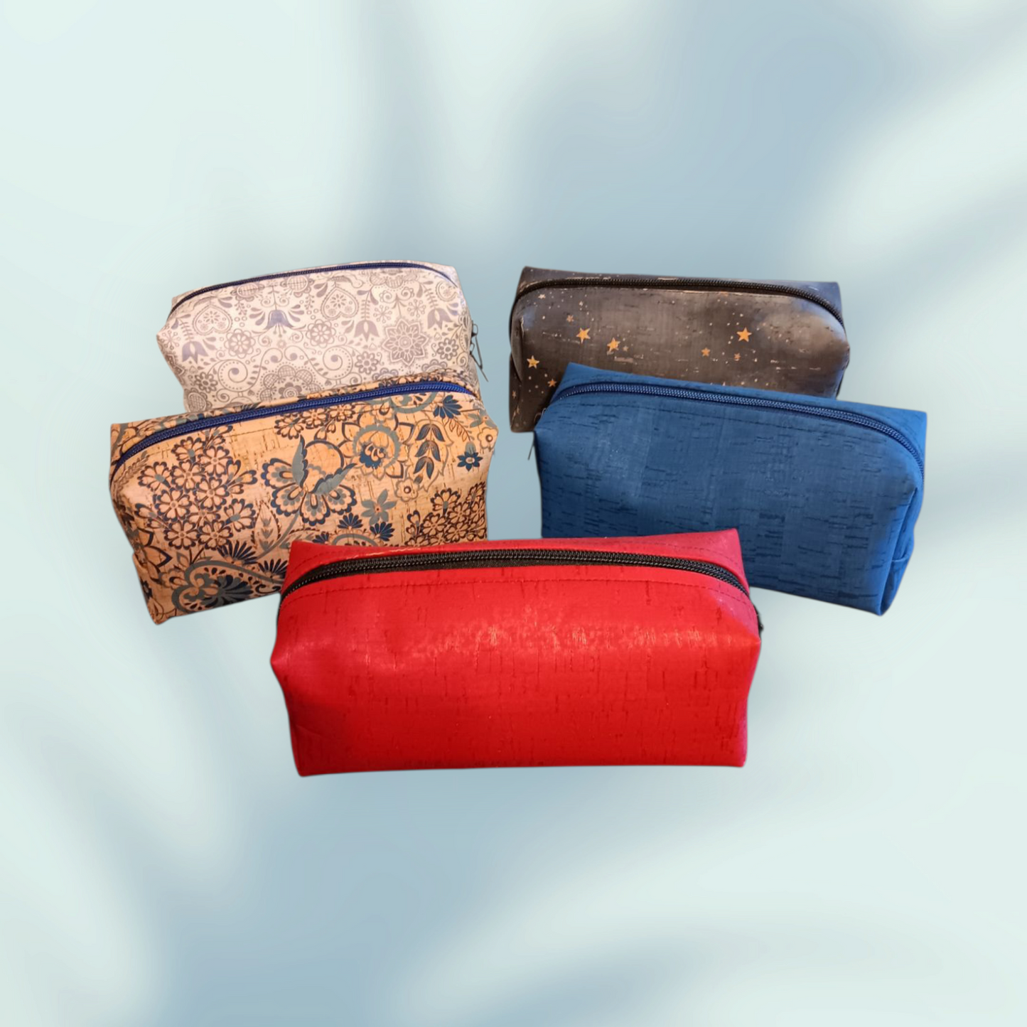 Cork Make Up storage bags