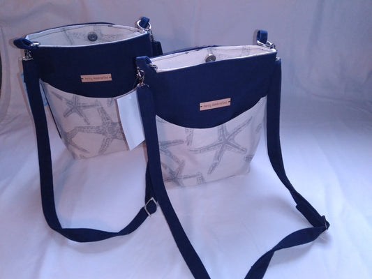 handmade canvas purse with snaps