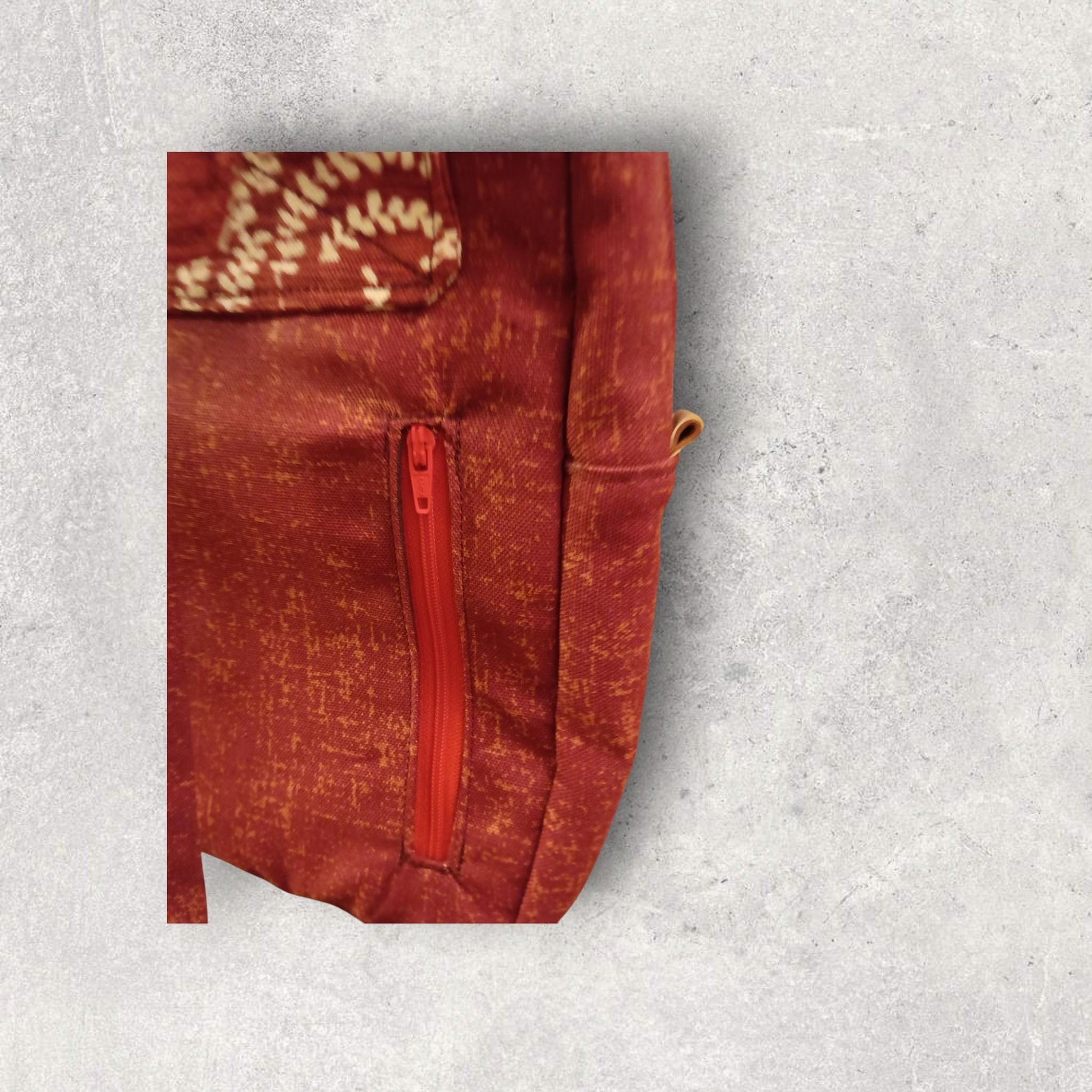 Multi zipper sling bag